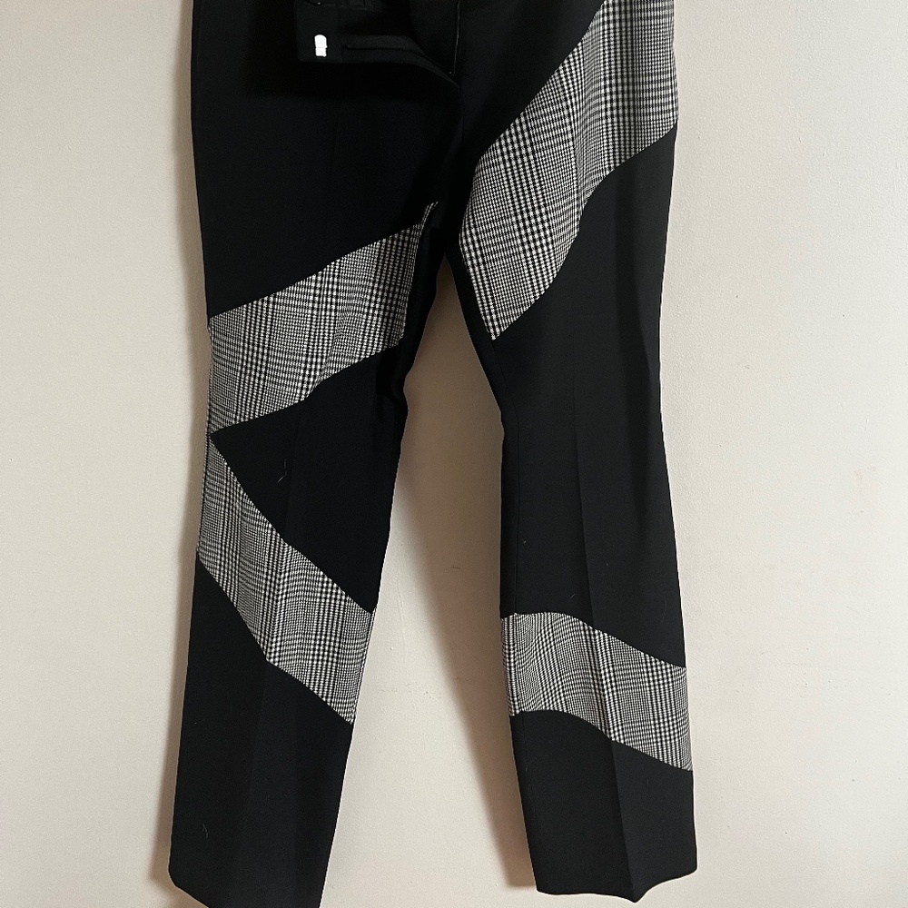Alexander McQueen Houndstooth Spiral Pants